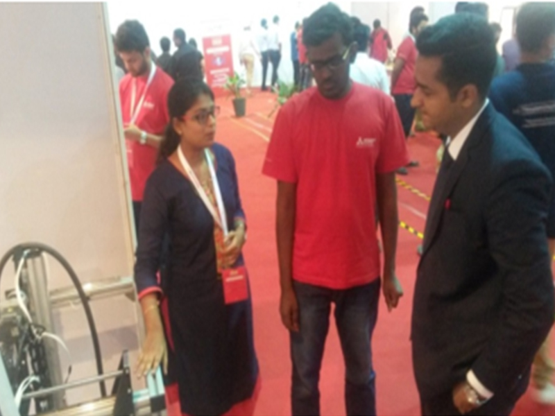 Demonstrated the project in MEI cup at NirmaUnivesity, Ahmadabad during the month of Feb&rsquo;2018